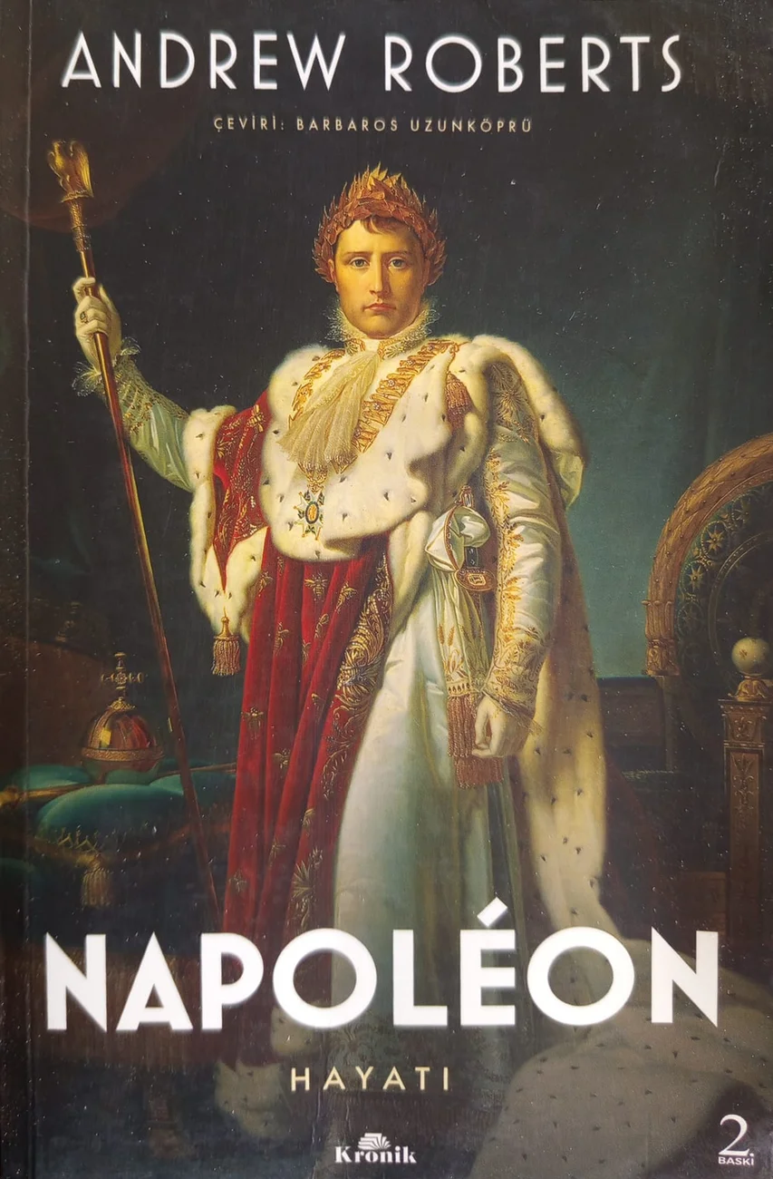 Napoléon — Kronik Kitap 2023 baskısının kapağı