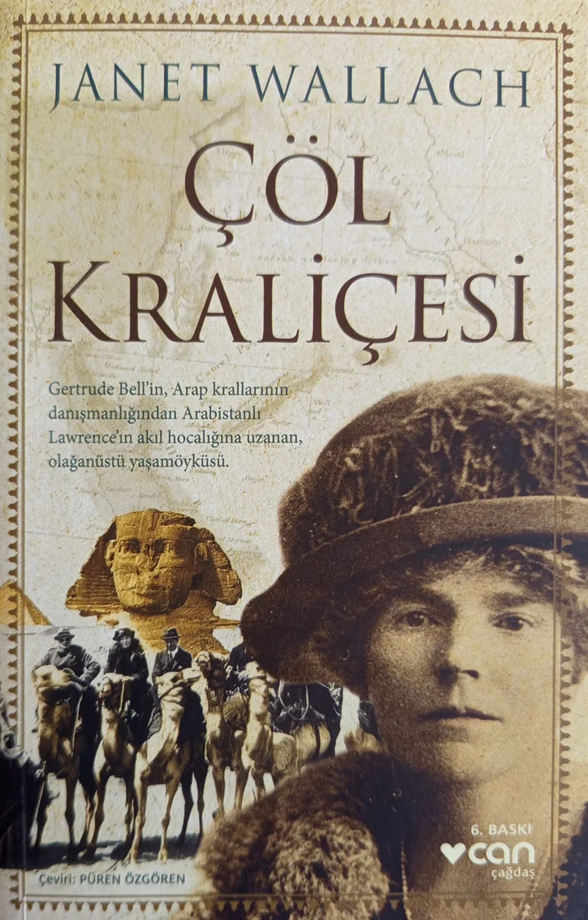 Çöl Kraliçesi — Can Yayınları 2019 baskısının kapağı