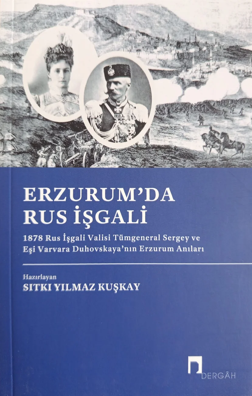 Erzurum'da Rus İşgali — Dergâh Yayınları 2025 baskısının kapağı