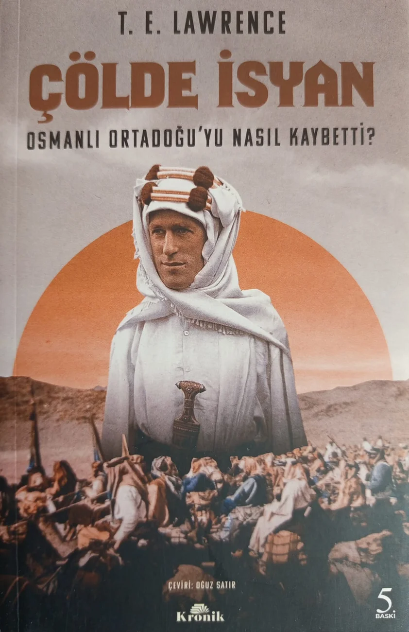Çölde İsyan — Kronik Kitap 2024 baskısının kapağı