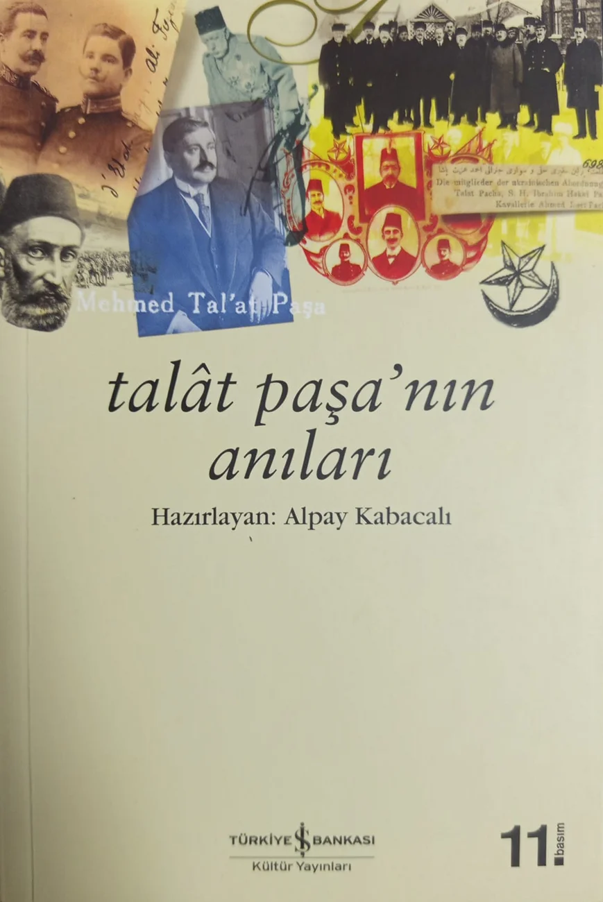 Talât Paşa’nın Anıları — Türkiye İş Bankası Kültür Yayınları 2018 baskısının kapağı