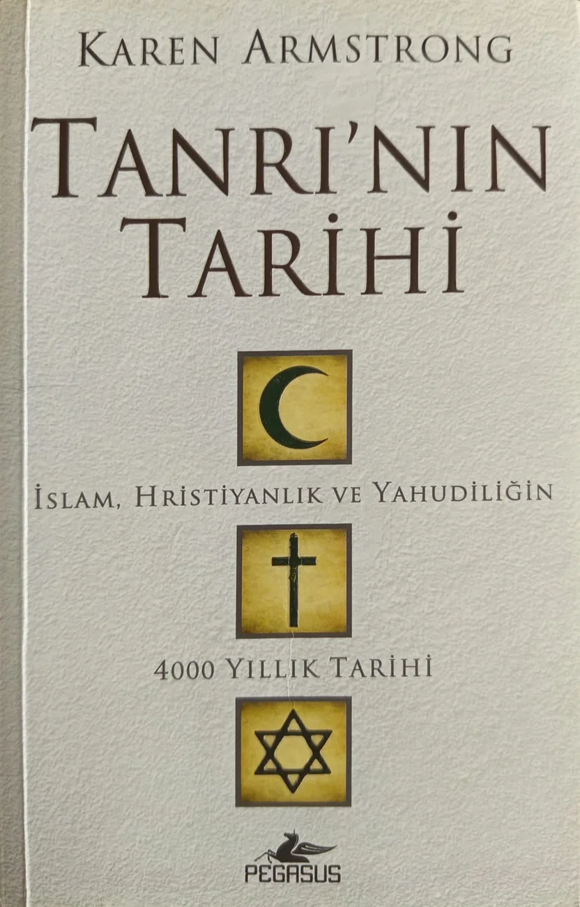 Tanrı’nın Tarihi — Pegasus Yayınları 2018 baskısının kapağı
