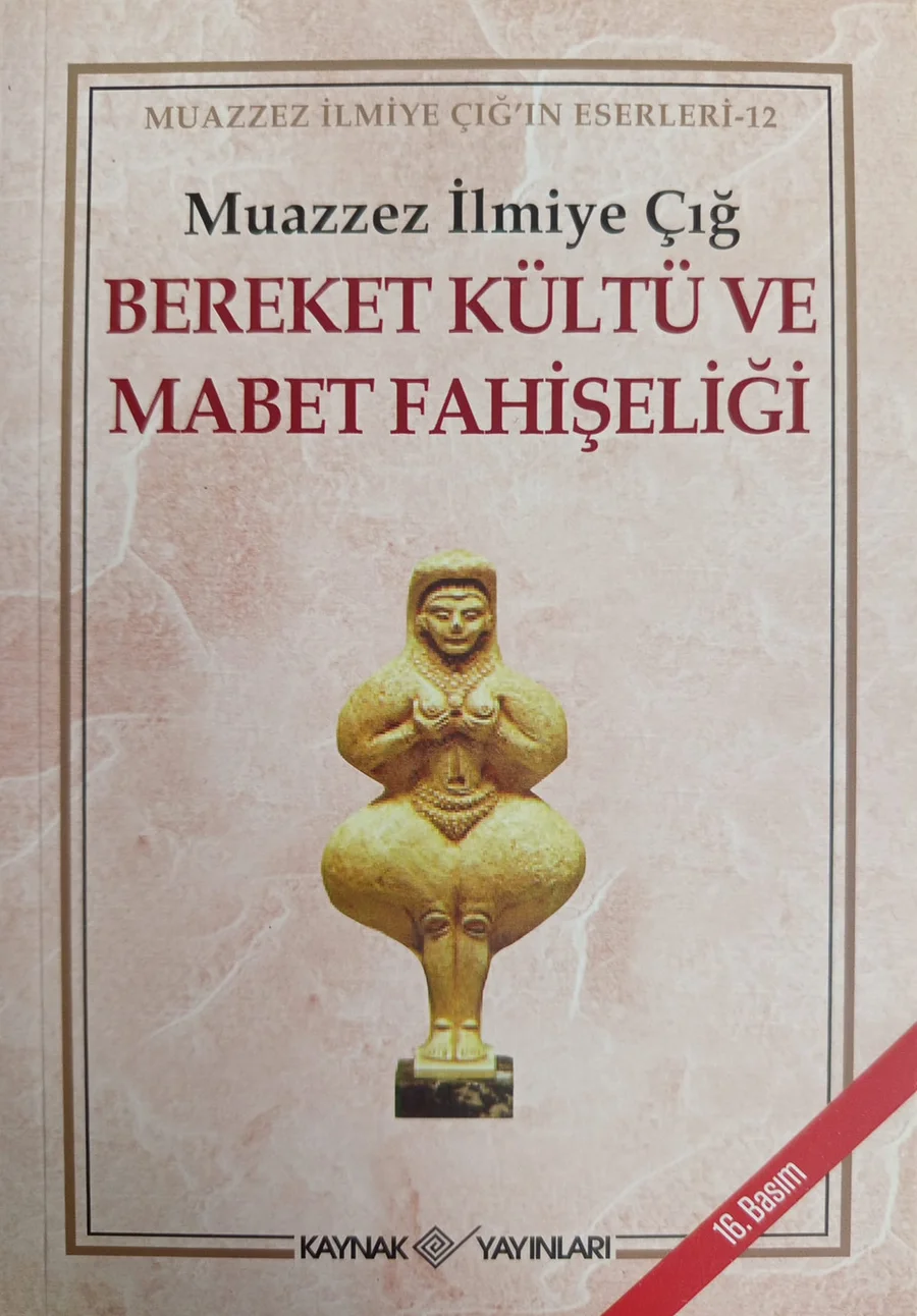 Bereket Kültü ve Mabet Fahişeliği — Kaynak Yayınları 2020 baskısının kapağı