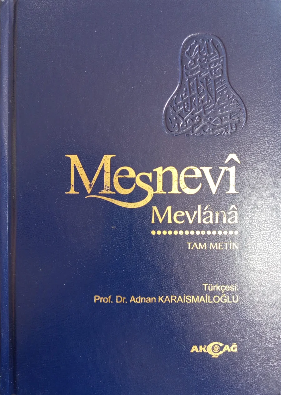 Mesnevî — Akçağ Yayınları 2018 baskısının kapağı