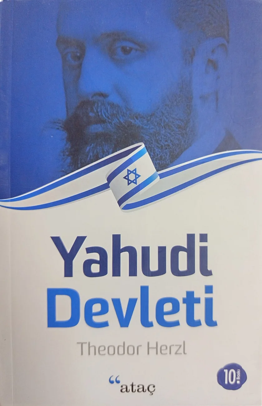 Yahudi Devleti — Ataç Yayınları 2023 baskısının kapağı