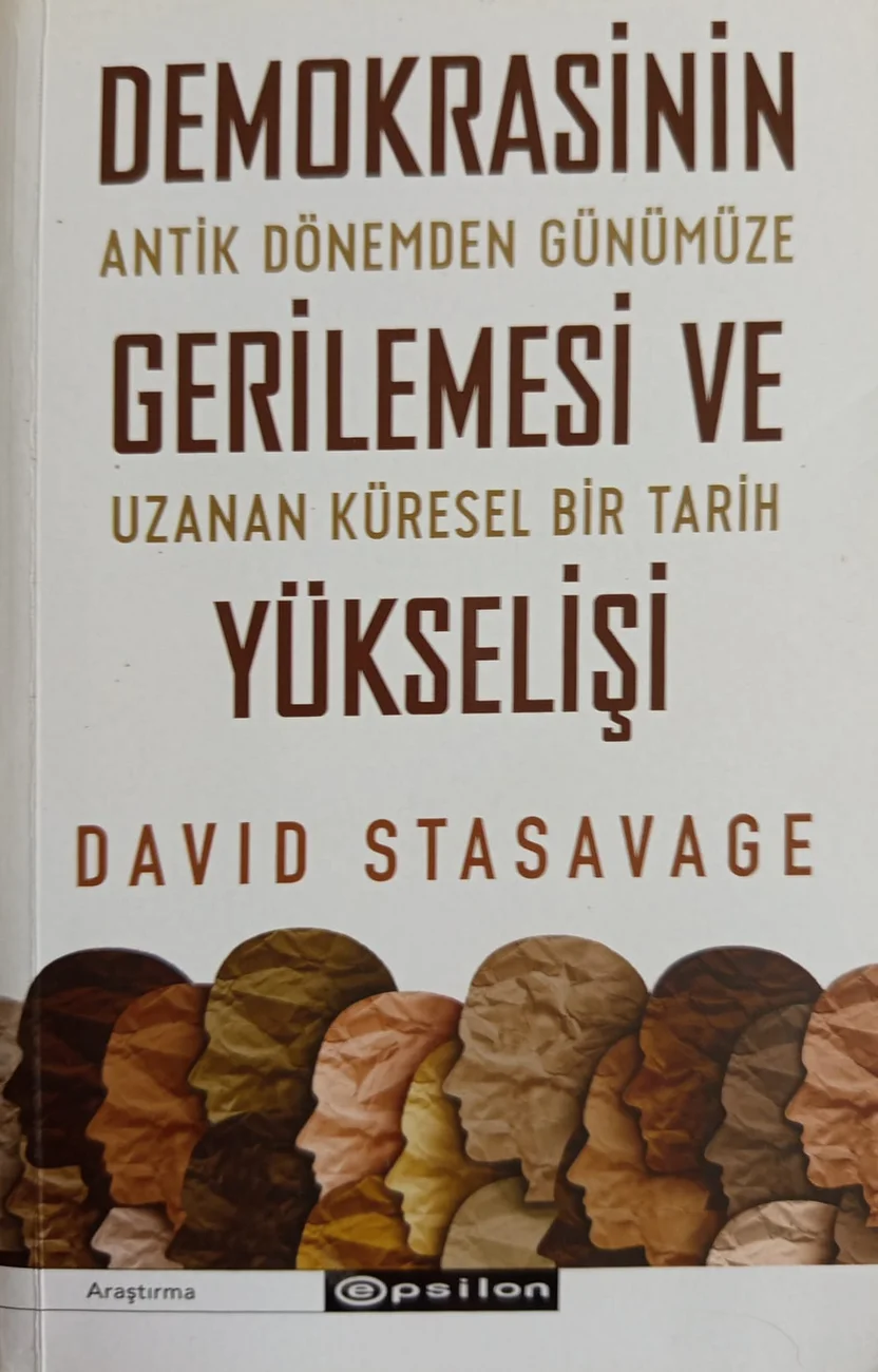 Demokrasinin Gerilemesi ve Yükselişi — Epsilon Yayınevi 2022 baskısının kapağı