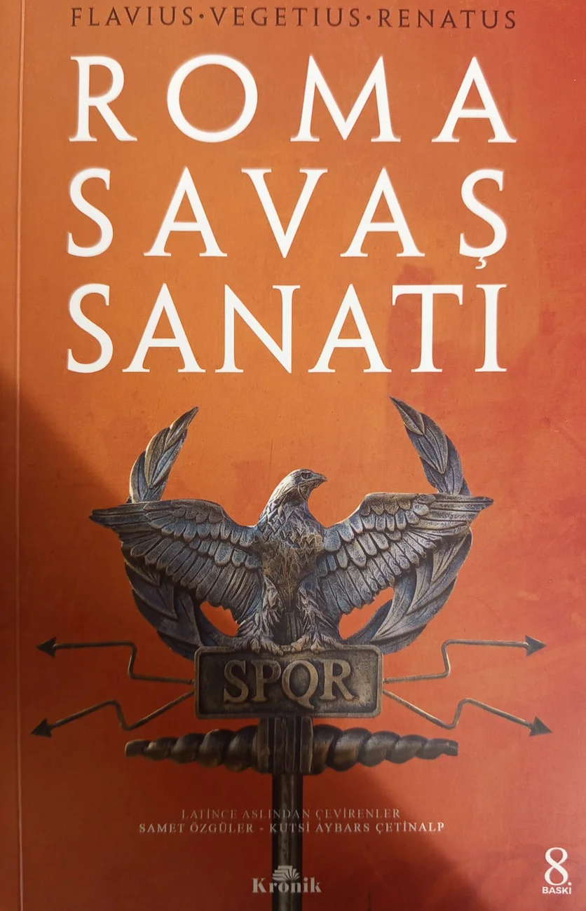 Roma Savaş Sanatı — Kronik Kitap 2022 baskısının kapağı