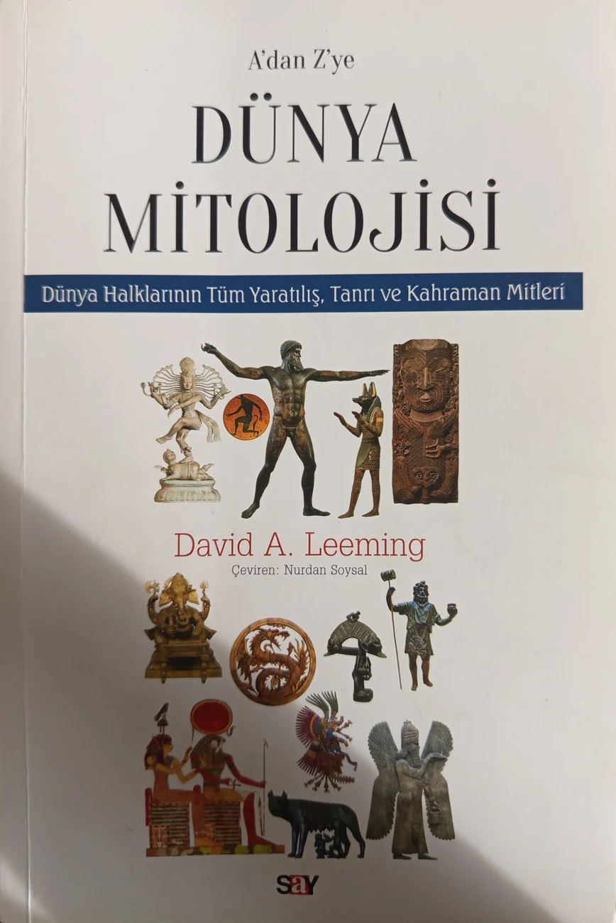 A’dan Z’ye Dünya Mitolojisi — Say Yayınları 2018 baskısının kapağı