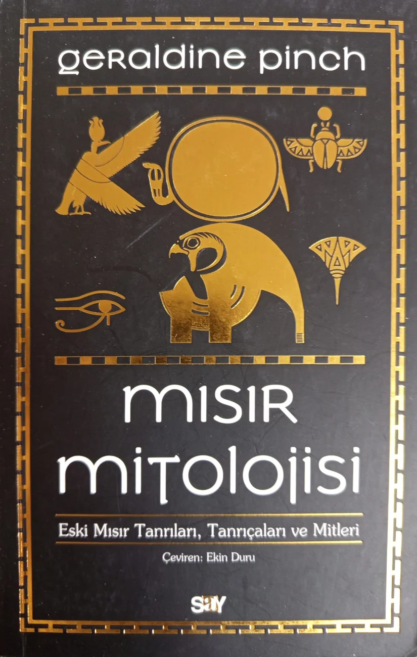 Mısır Mitolojisi — Say Yayınları 2022 baskısının kapağı