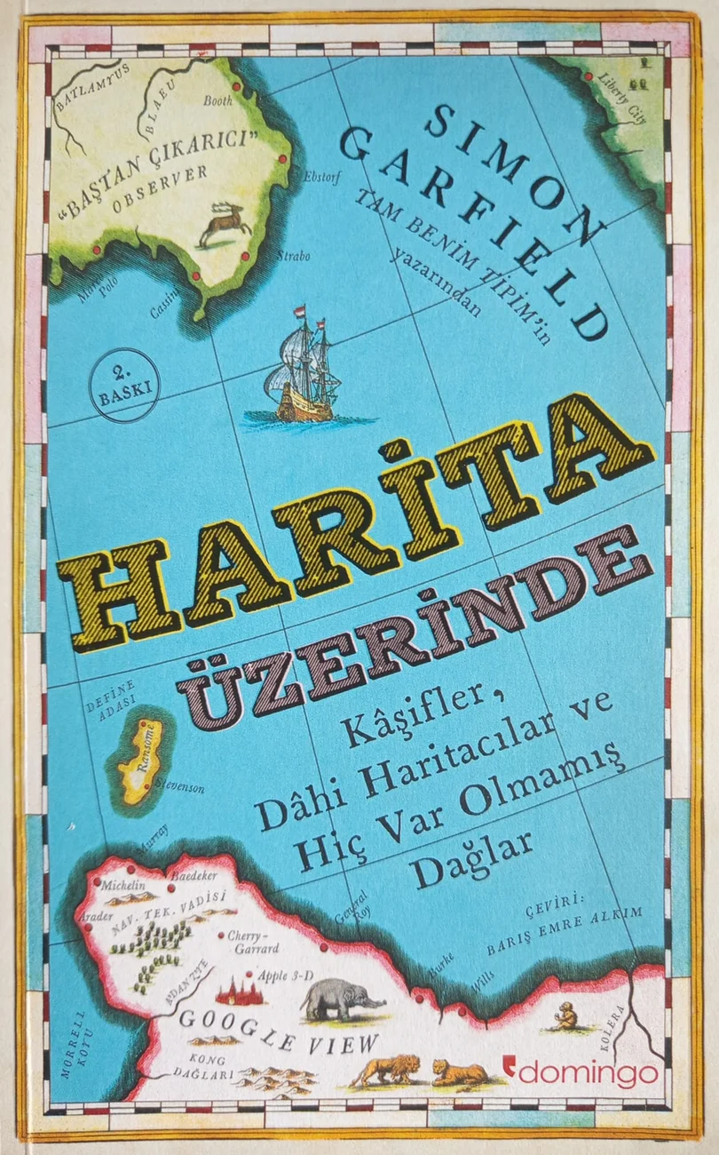 Harita Üzerinde — Domingo (Bkz Yayıncılık) 2020 baskısının kapağı