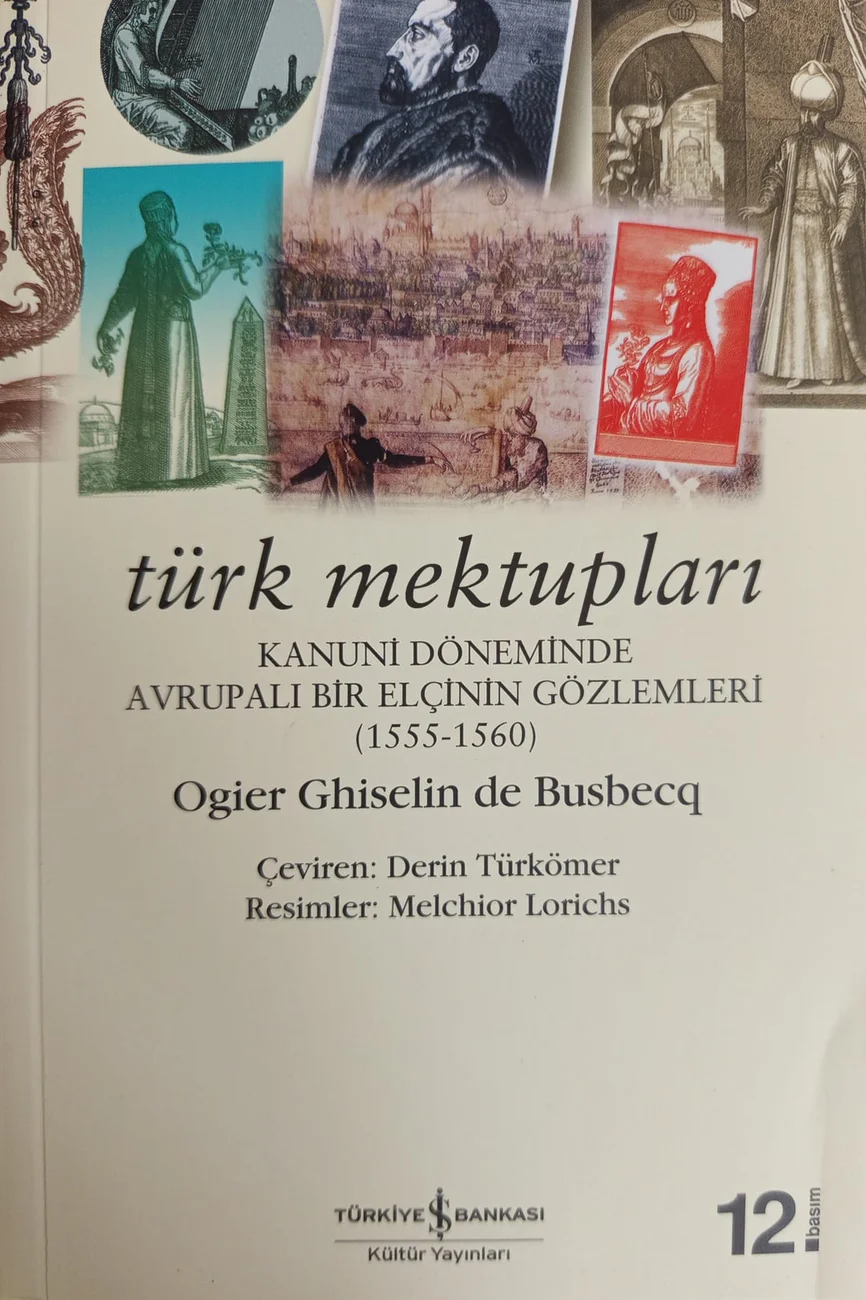 Türk Mektupları — Türkiye İş Bankası Kültür Yayınları 2025 baskısının kapağı