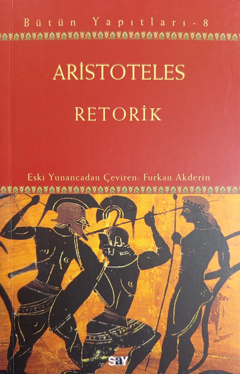 Retorik — Say Yayınları 2019 baskısının kapağı
